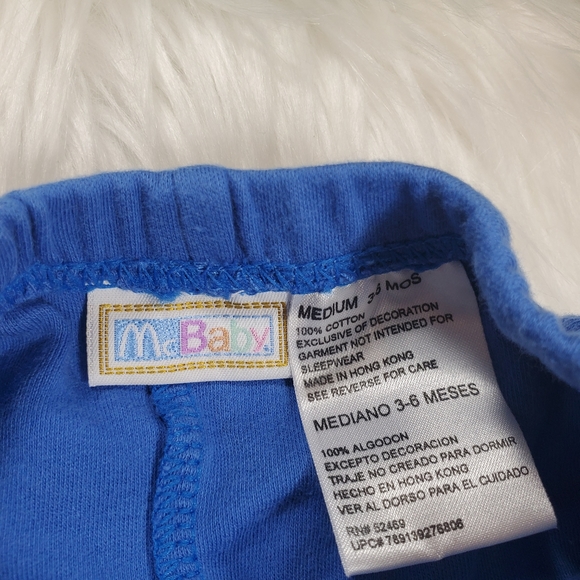 🌿5/$25 McBaby Blue Teddy Bear Shorts | sz 3-6m - Picture 6 of 6